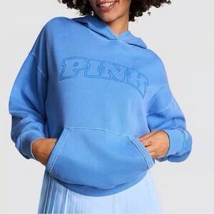 PINK Victoria's Secret Sky Blue Pullover